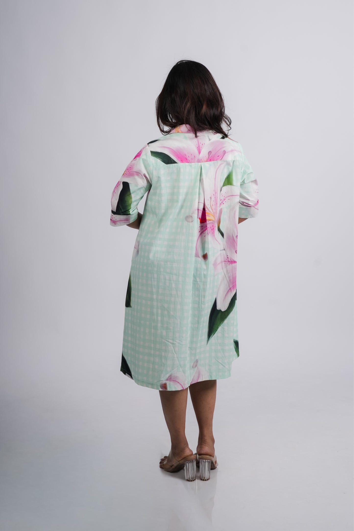 Dany Dress- Mint Print