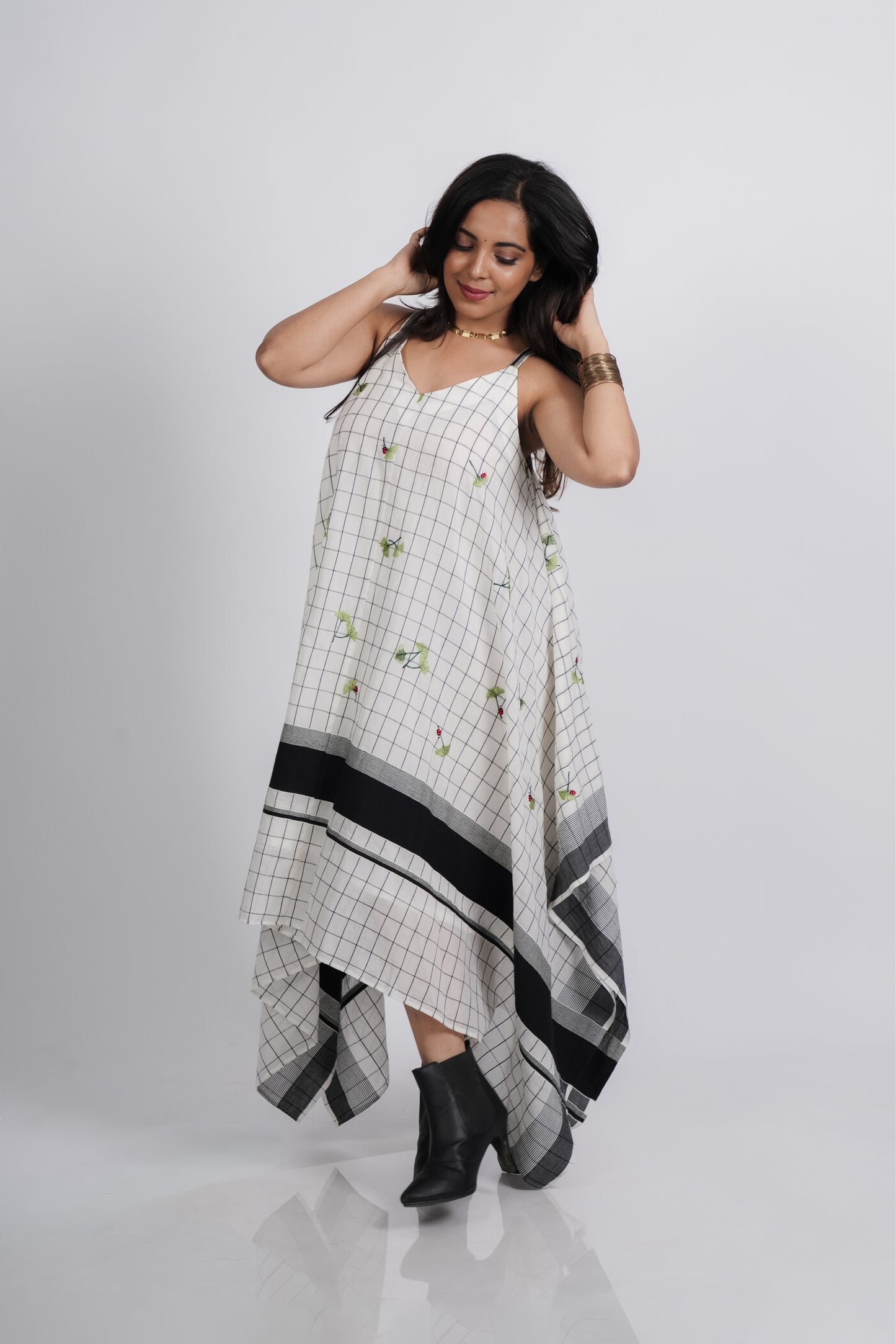 Tiffany Dress- Embroidered