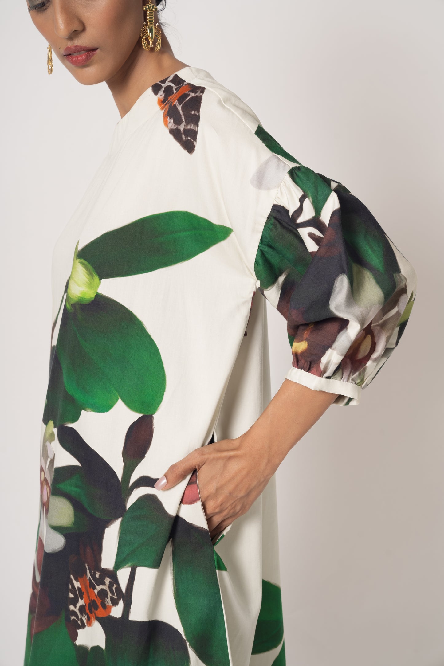 Emily Co-ord set- Off-white