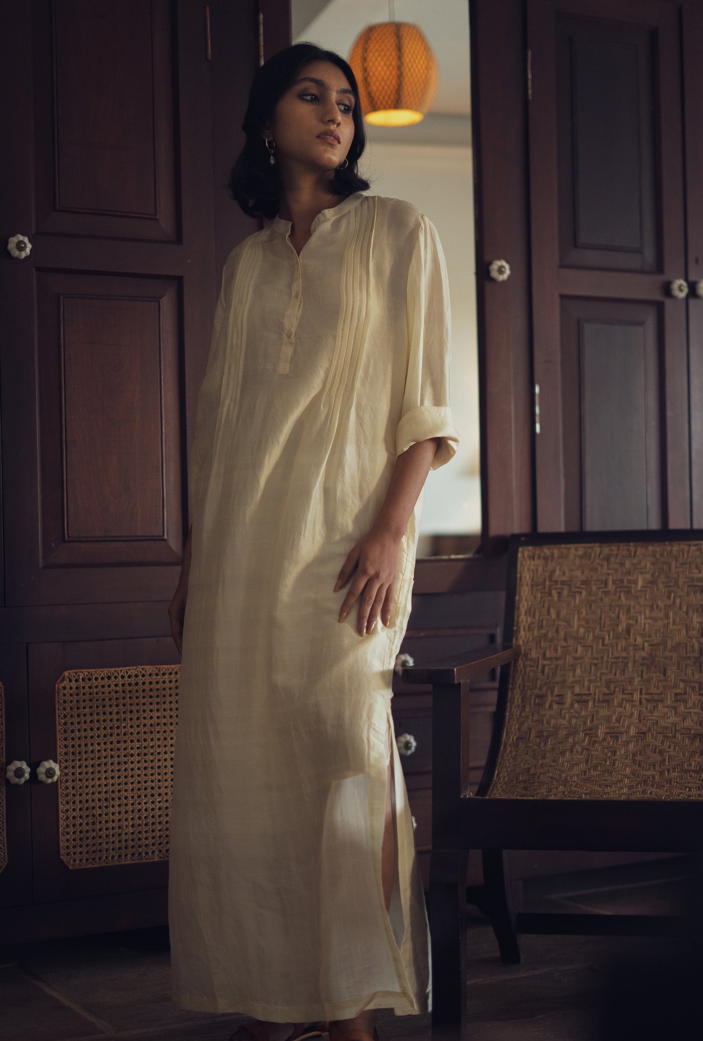 Mulberry silk Off-white Celine Dress