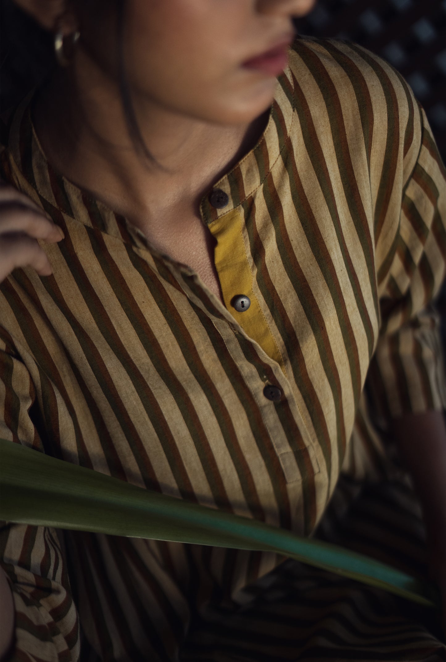 Handwoven Stripe Ciana Dress