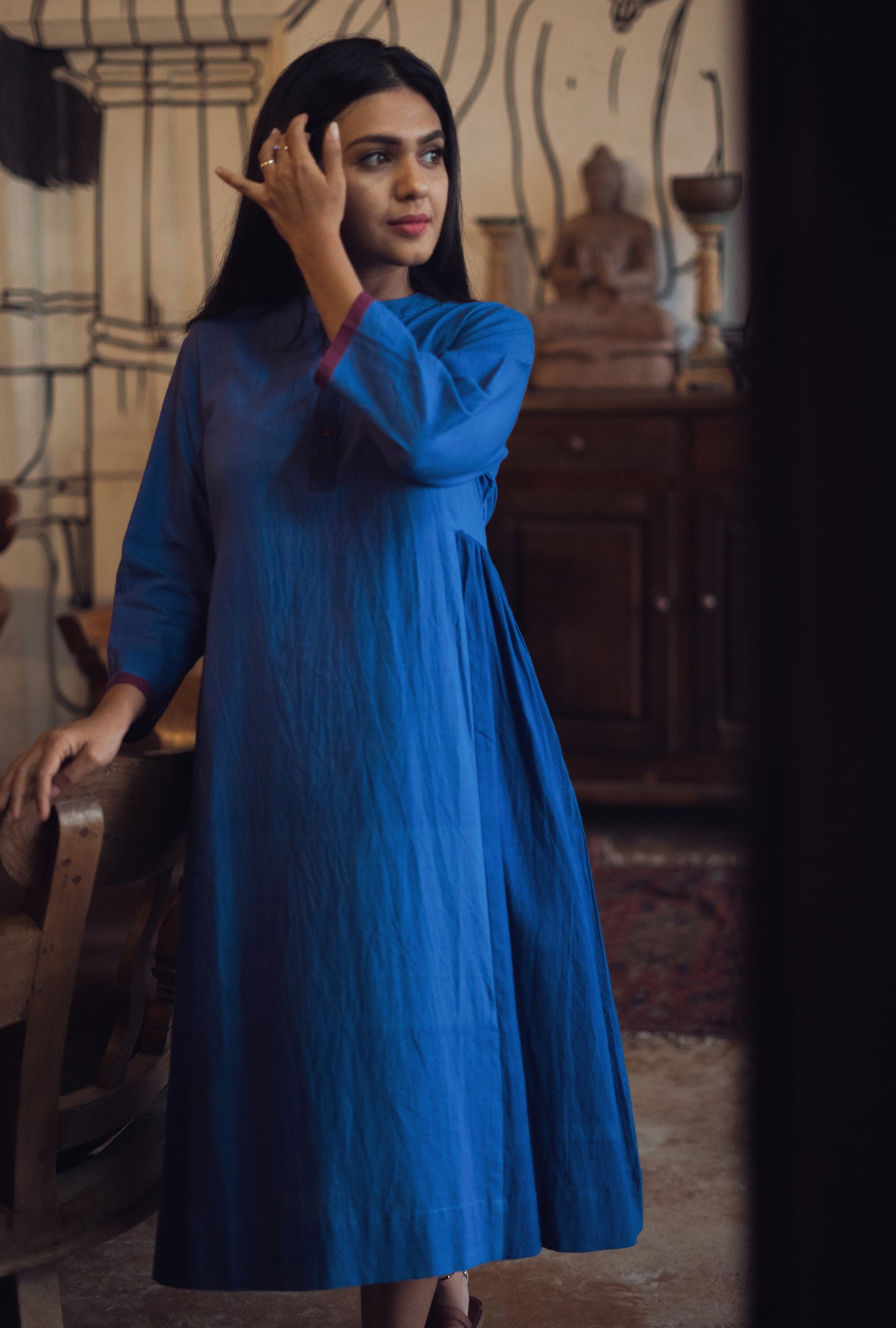 Handwoven Cotton Ciana Dress