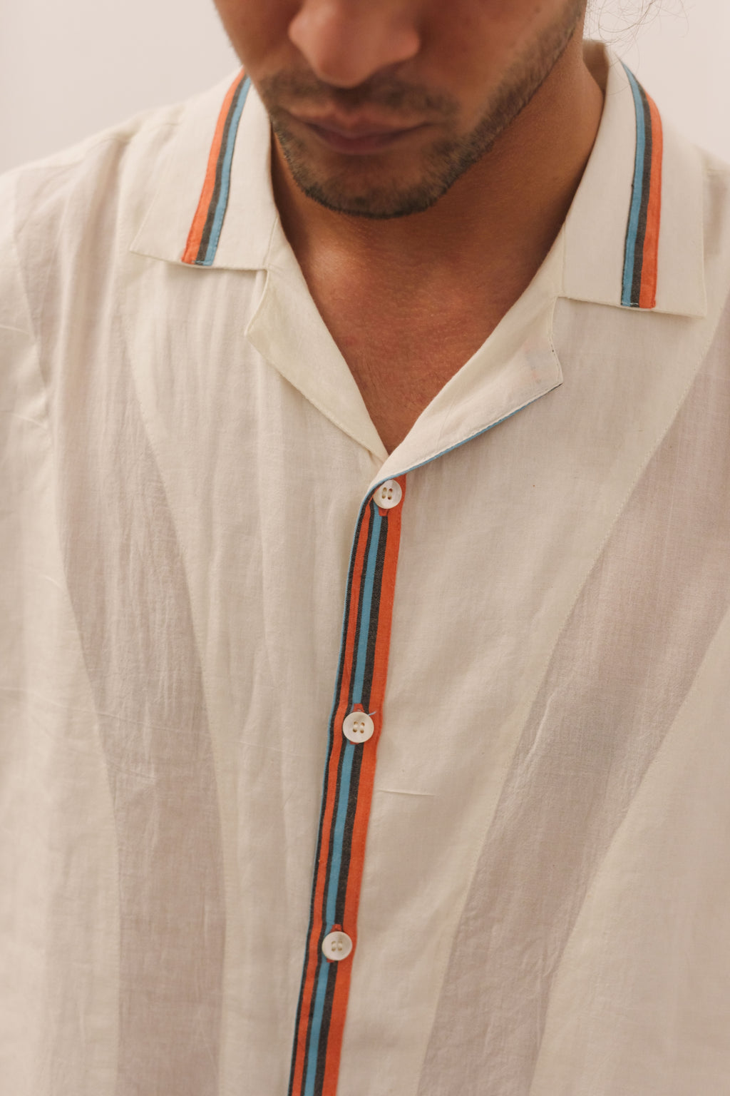 Panelled Etro Camp Shirt