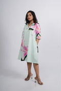 Dany Dress- Mint Print