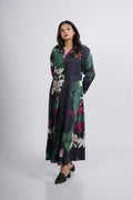 Evelyn Dress- Black Print