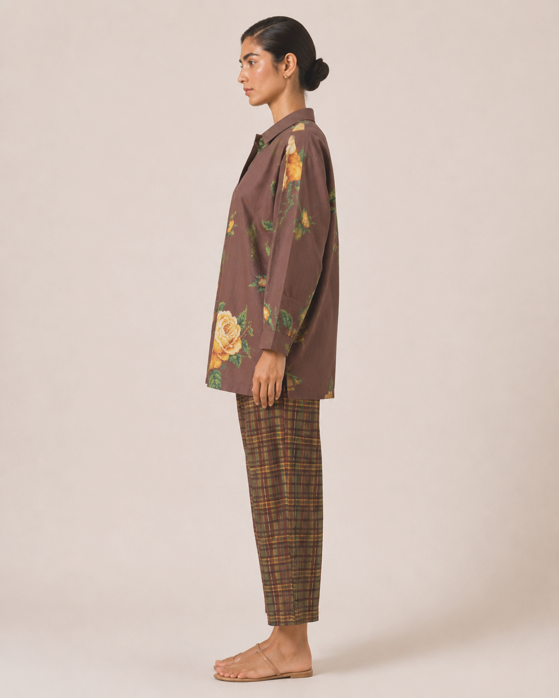 Catherine - Brown Print