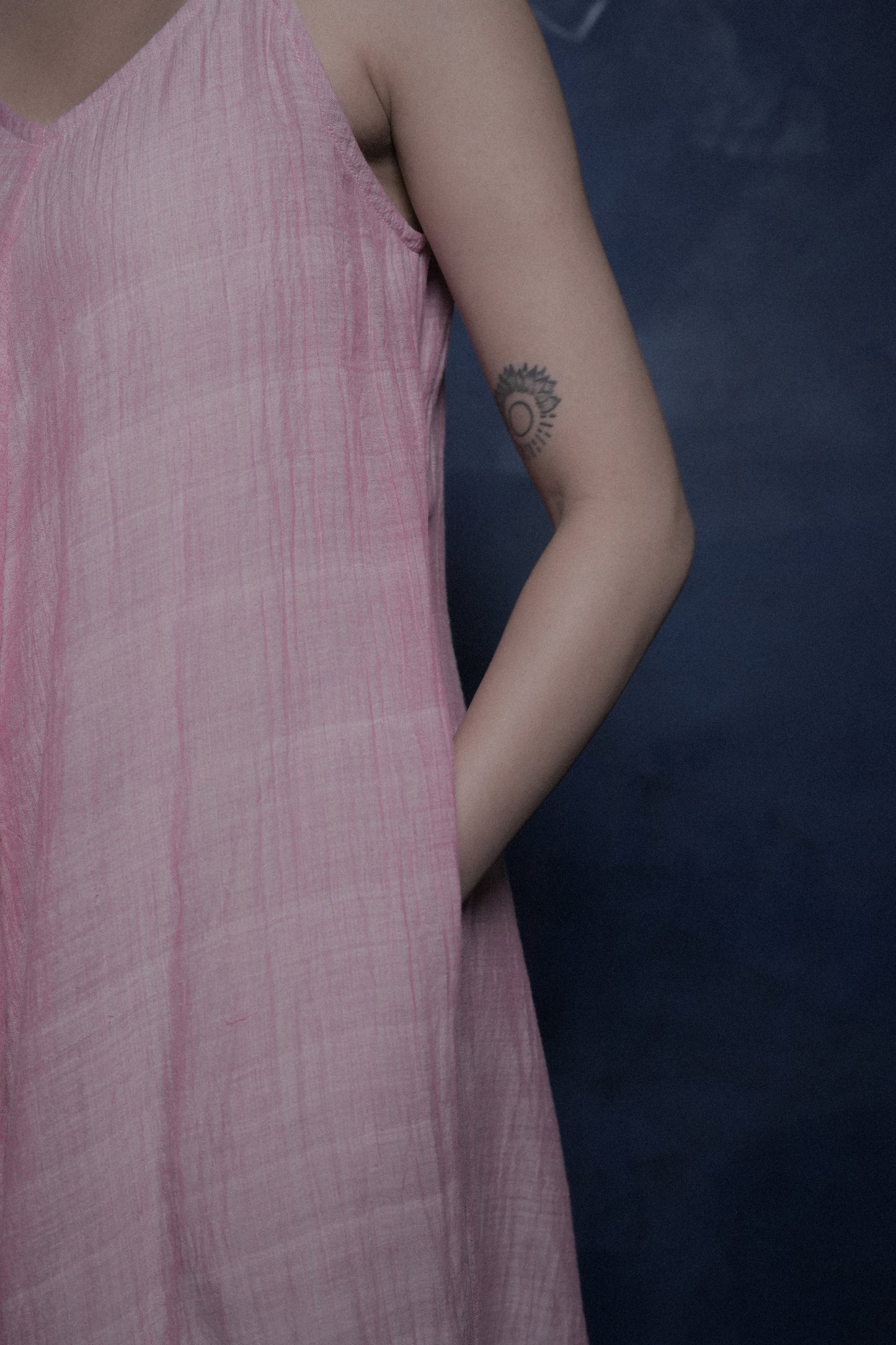 Handwoven Juliet Dress- Pink