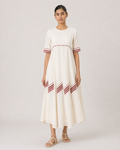 Eloise- Burgundy stripes