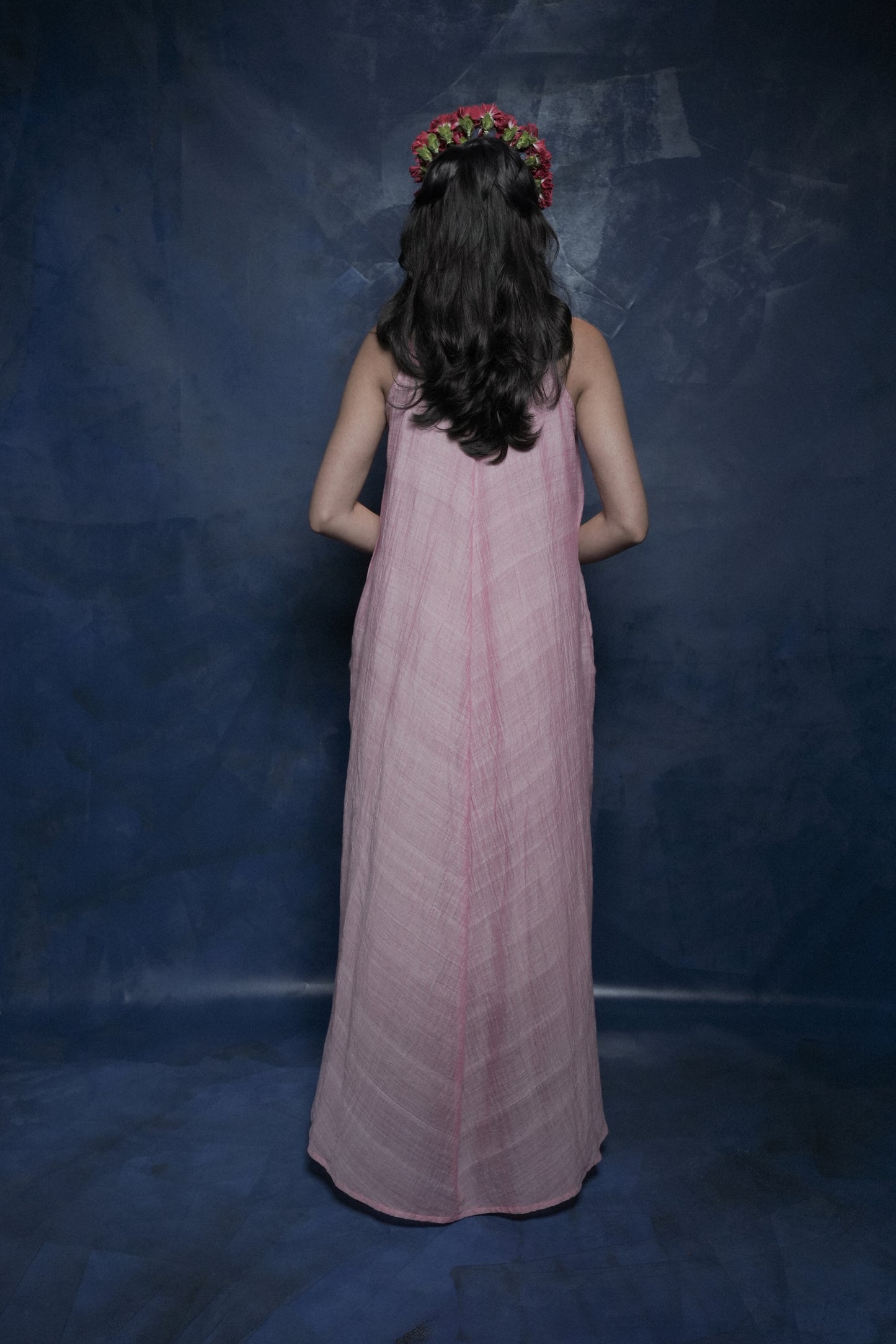 Handwoven Juliet Dress- Pink