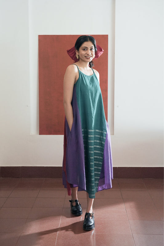 Handwoven Zari Jennis Dress