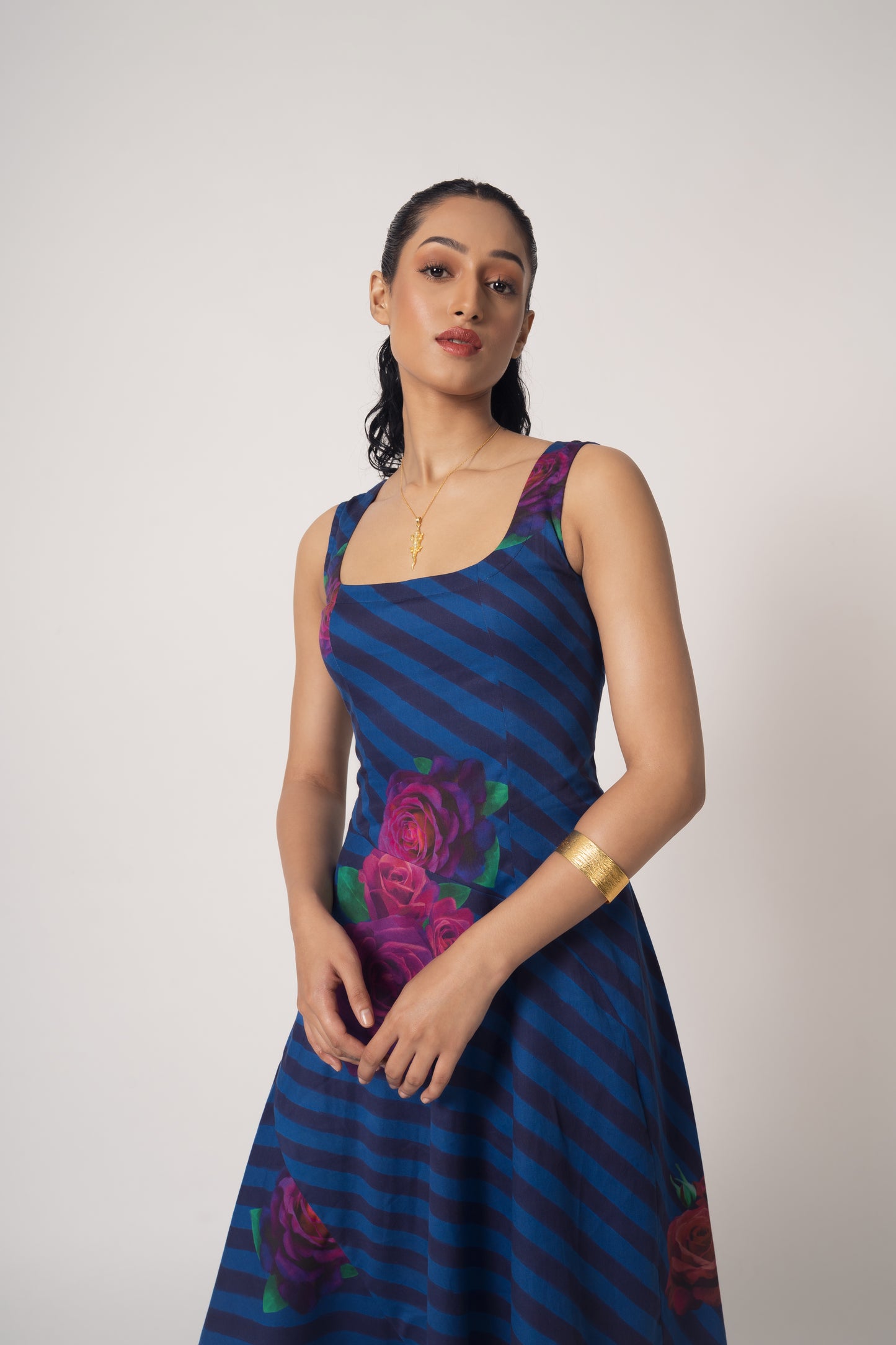 Monica Dress- Royal Blue