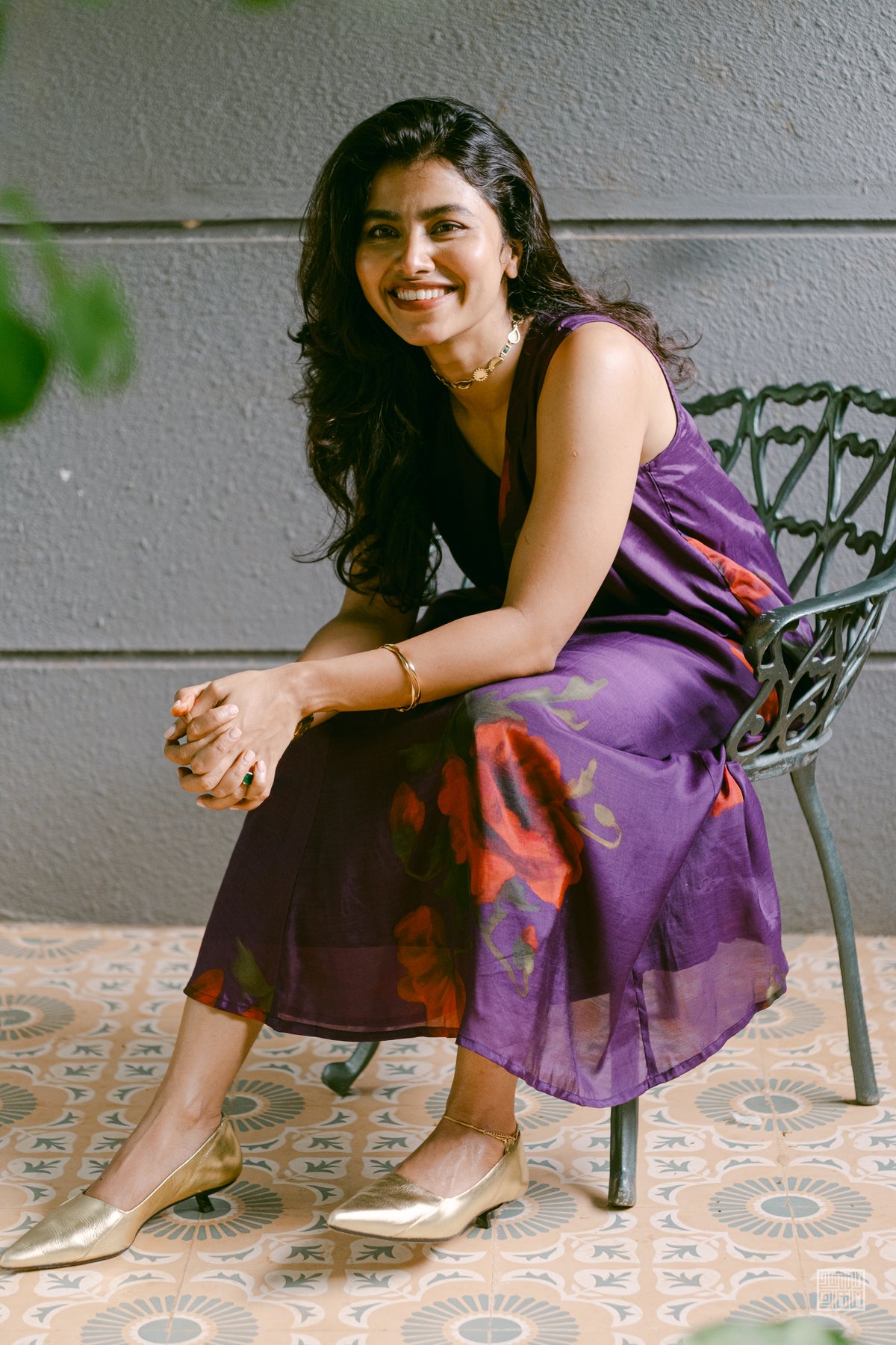 Ruby Dress- Violet Poppy