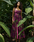 Sansa Dress- Magenta plaid