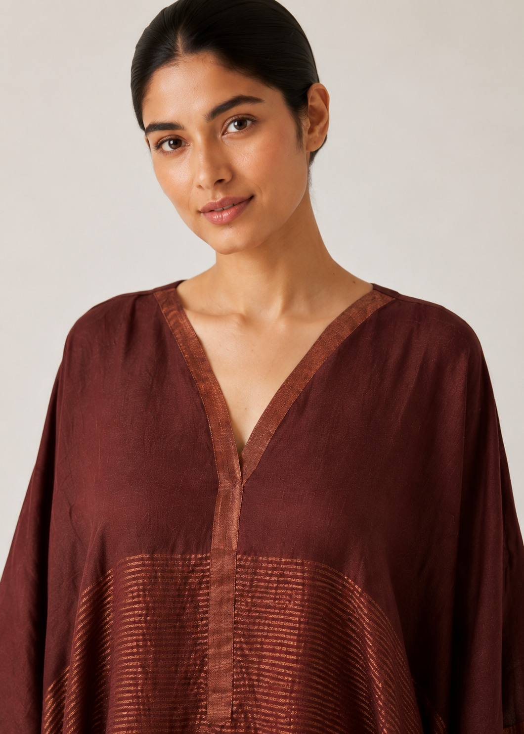 Lovedale Kaftan- Brown