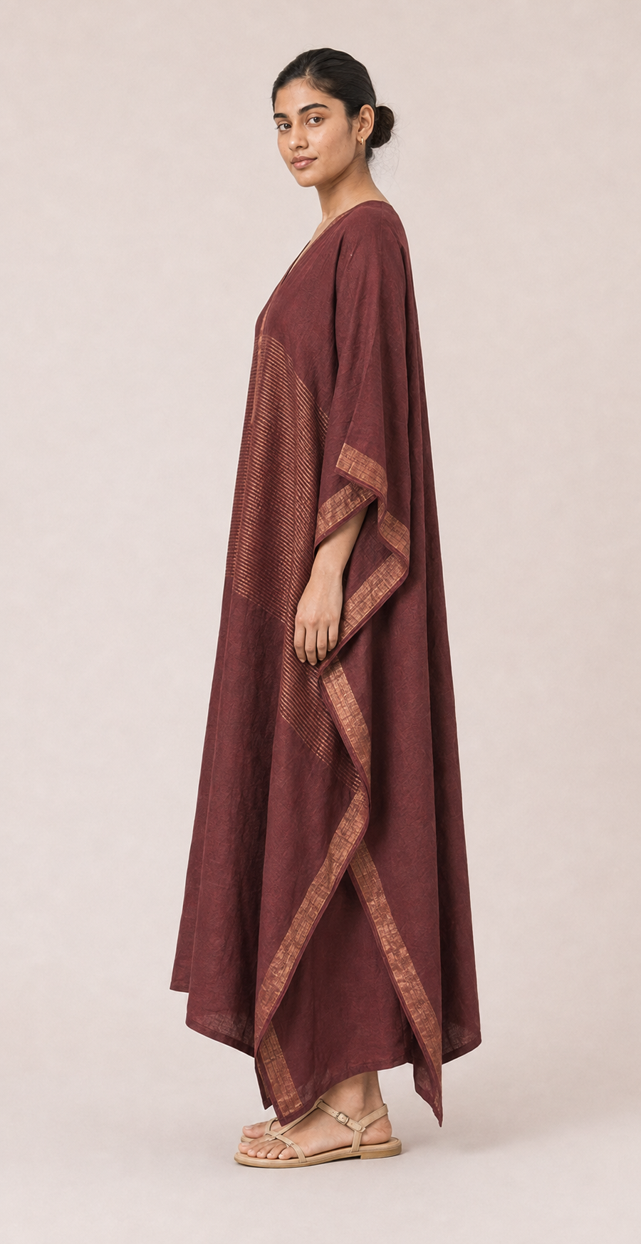 Lovedale Kaftan- Brown