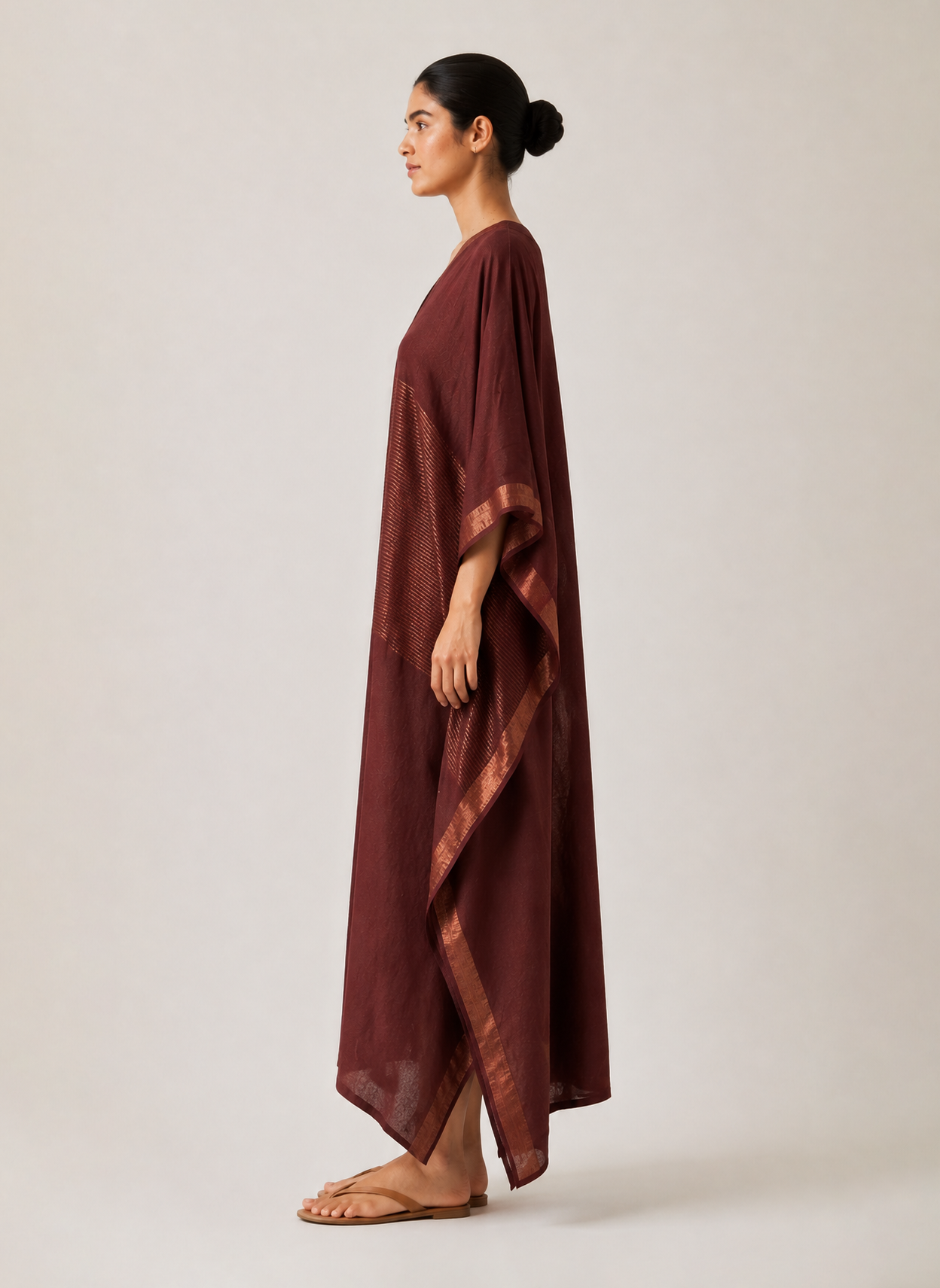 Lovedale Kaftan- Brown