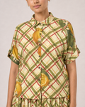 Mia Top & Lauren Skirt- Lemon plaid