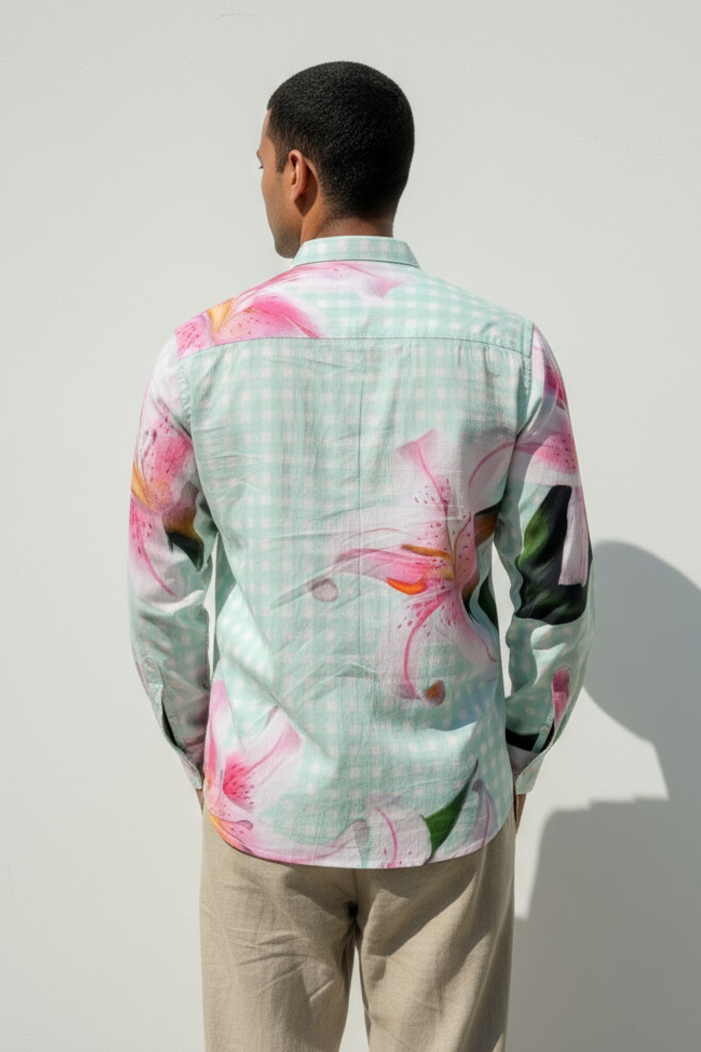 Adam Shirt- Mint Lily
