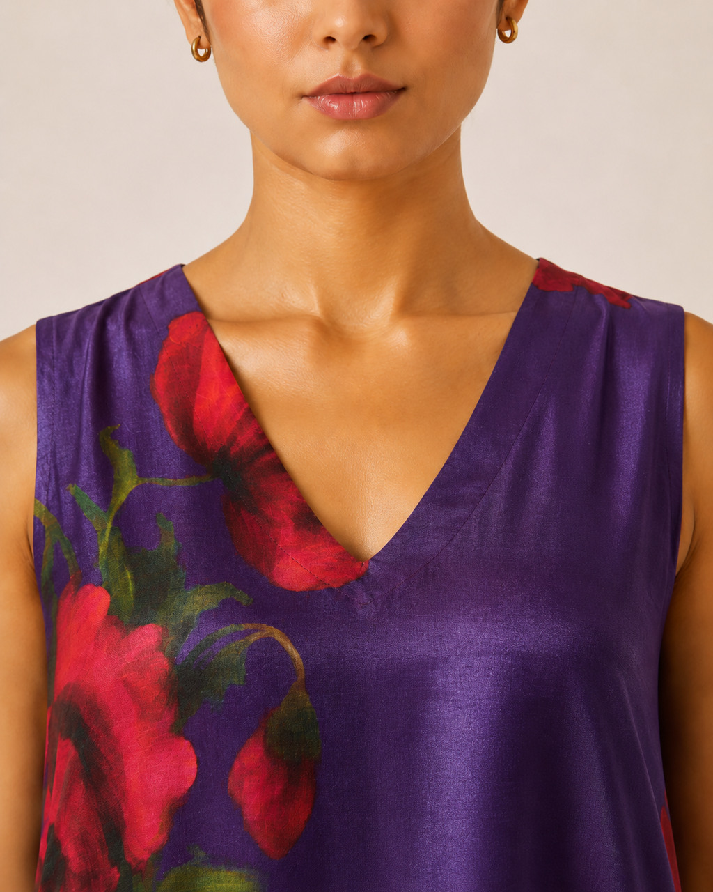 Ruby Dress- Violet Poppy