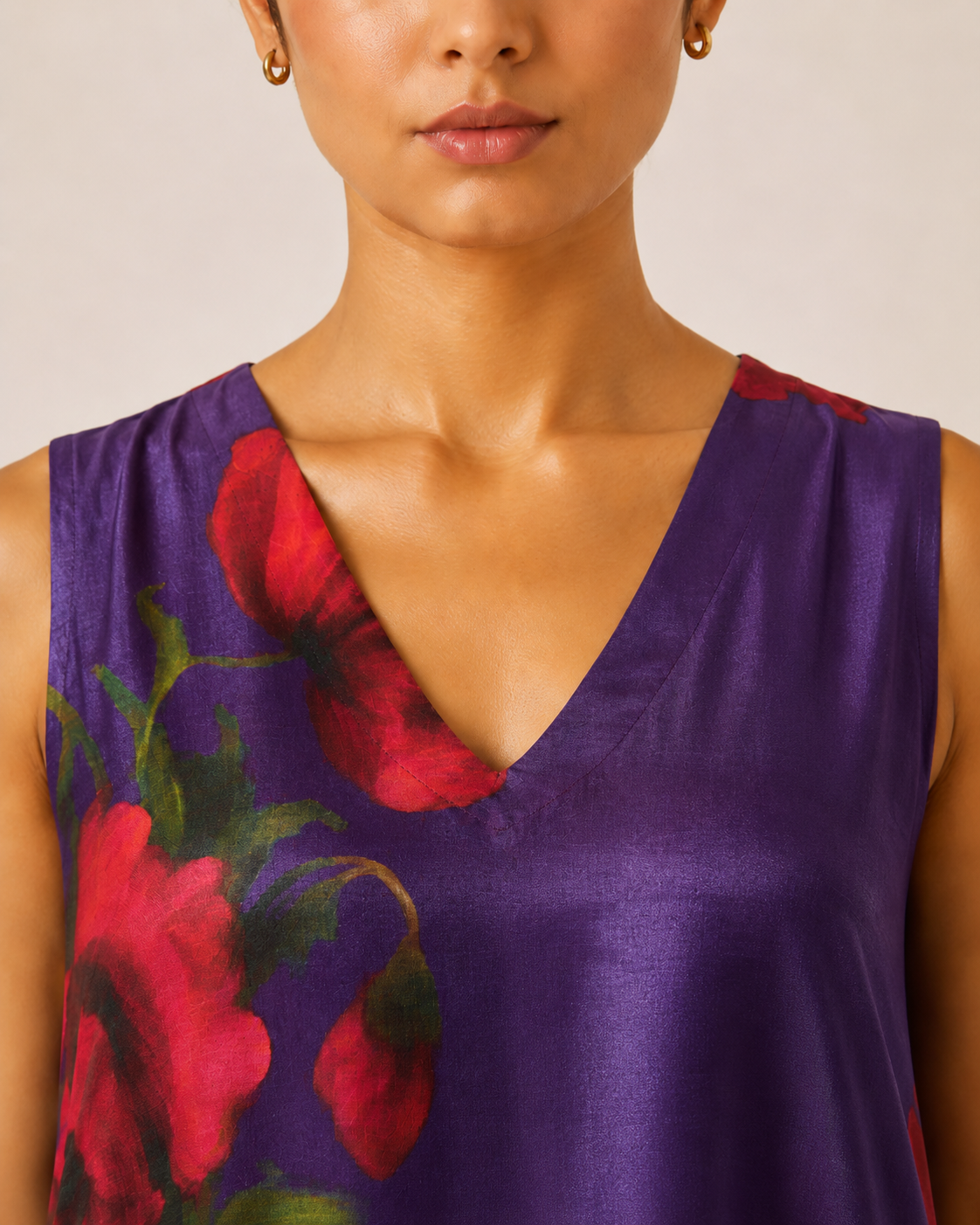 Ruby Dress- Violet Poppy