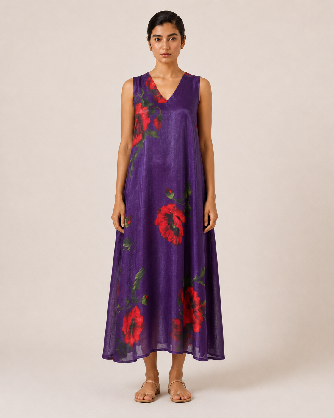 Ruby Dress- Violet Poppy
