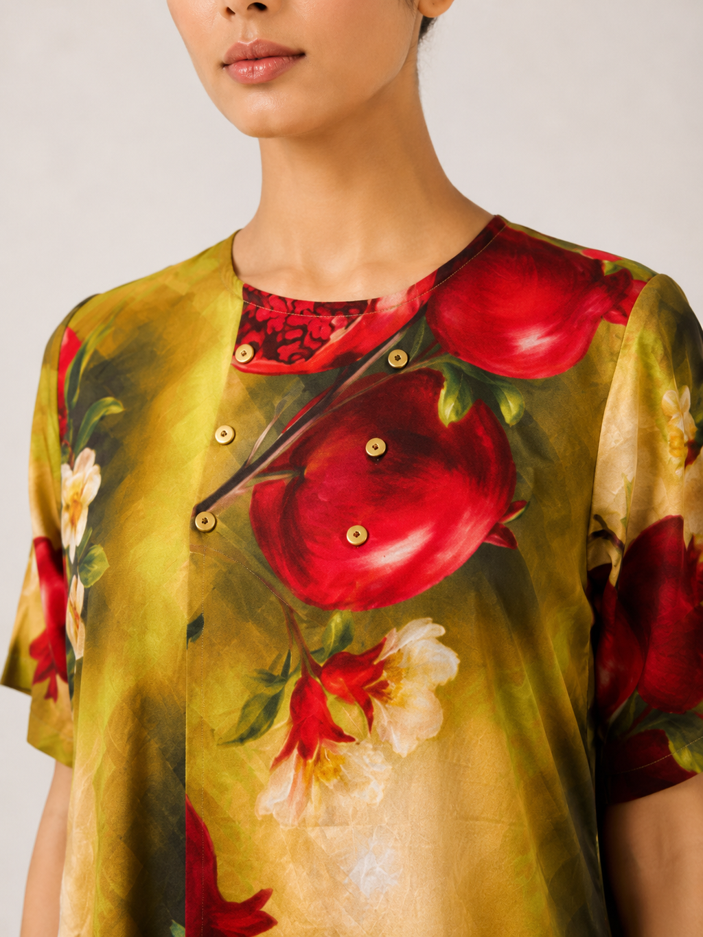 Yara Dress- Green Print