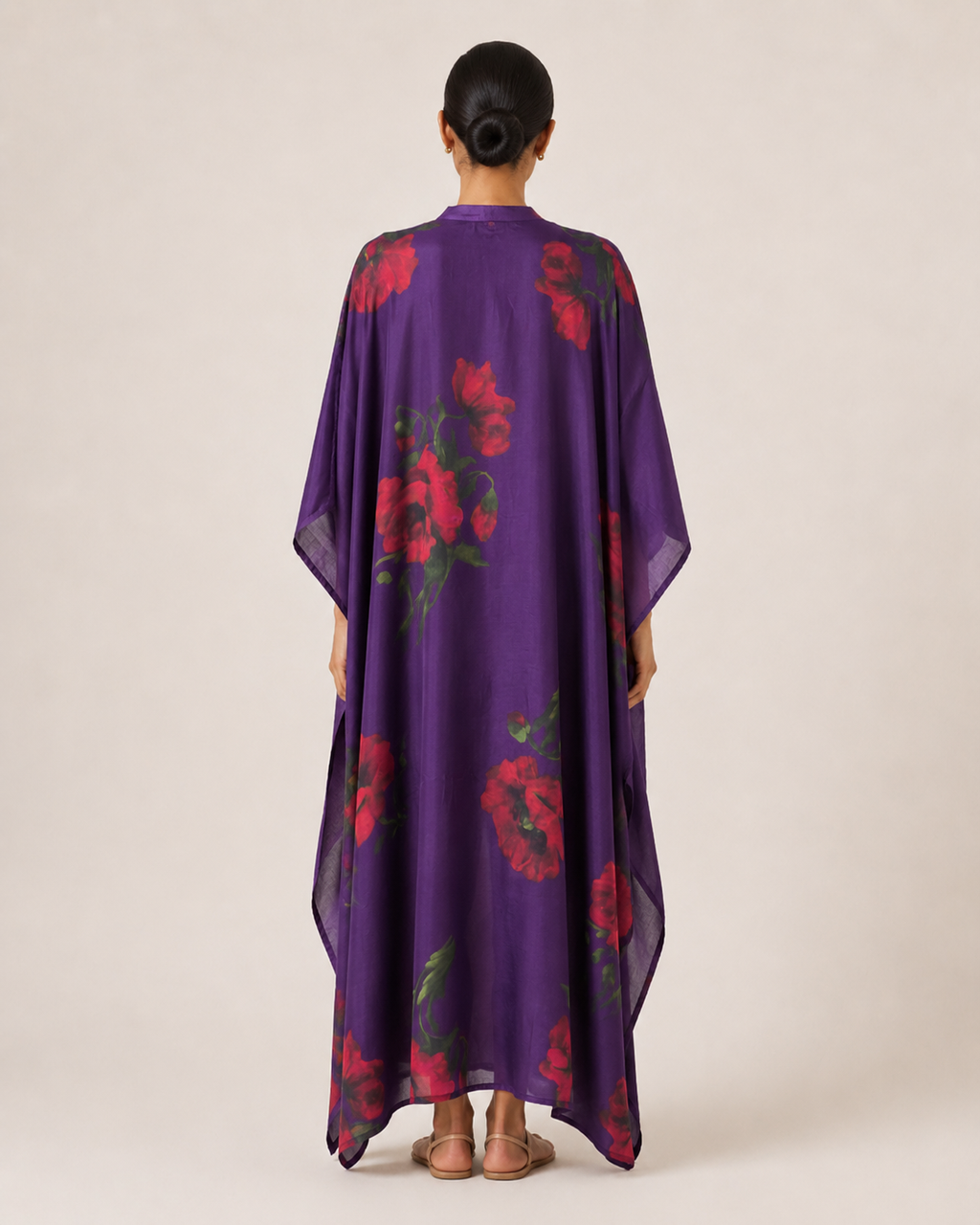 Zara Kaftan- Violet Print