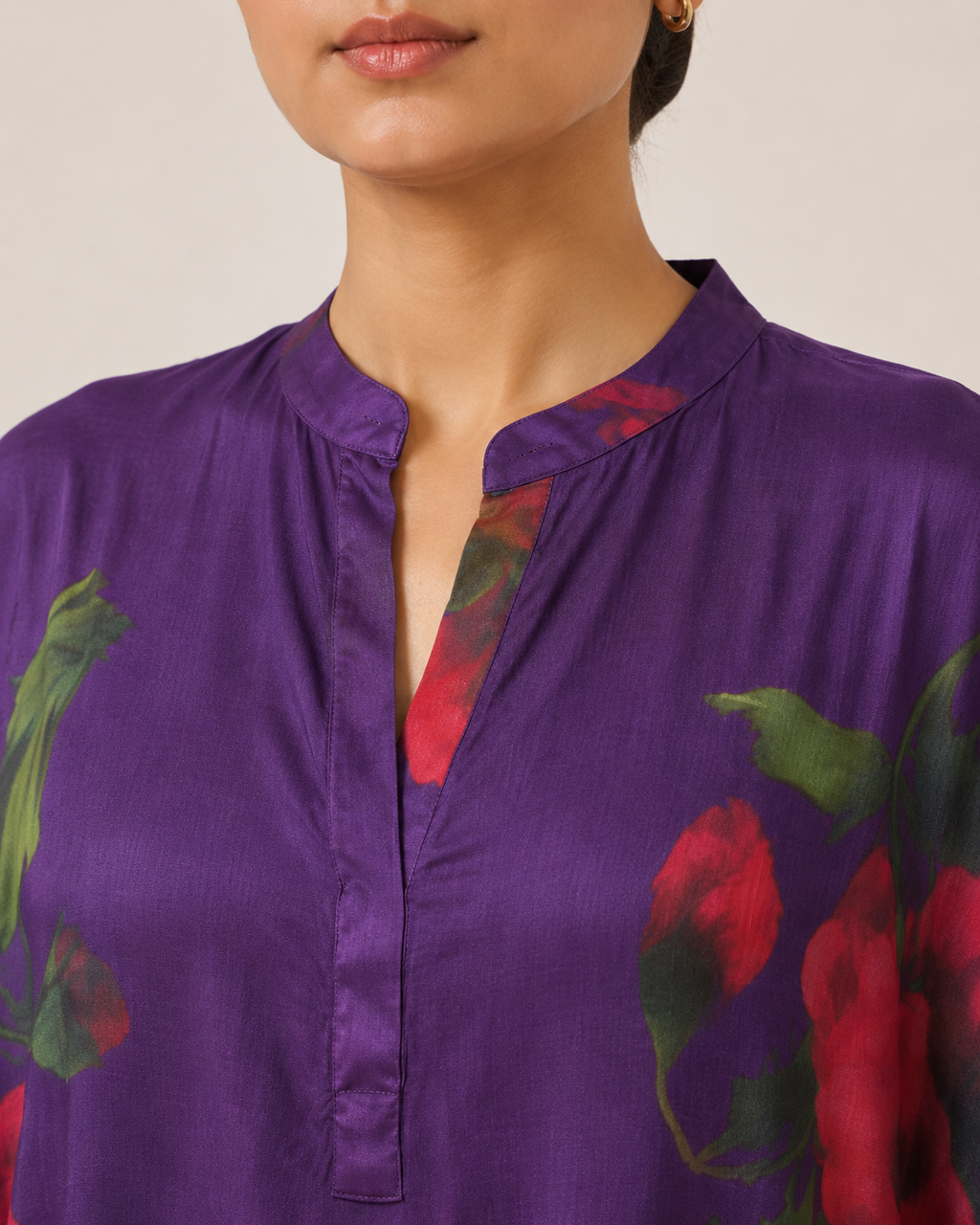 Zara Kaftan- Violet Print