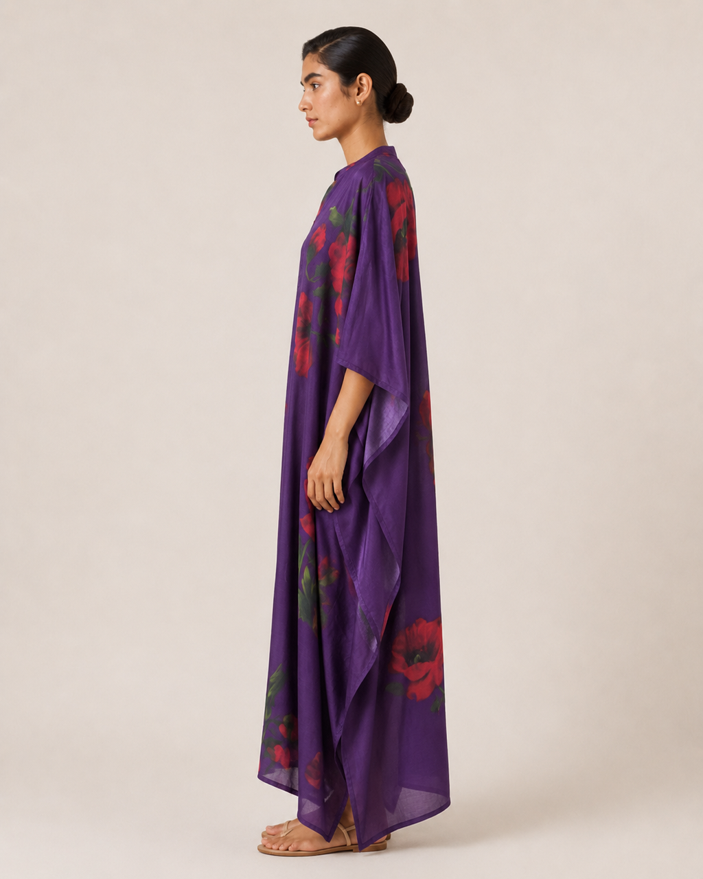 Zara Kaftan- Violet Print