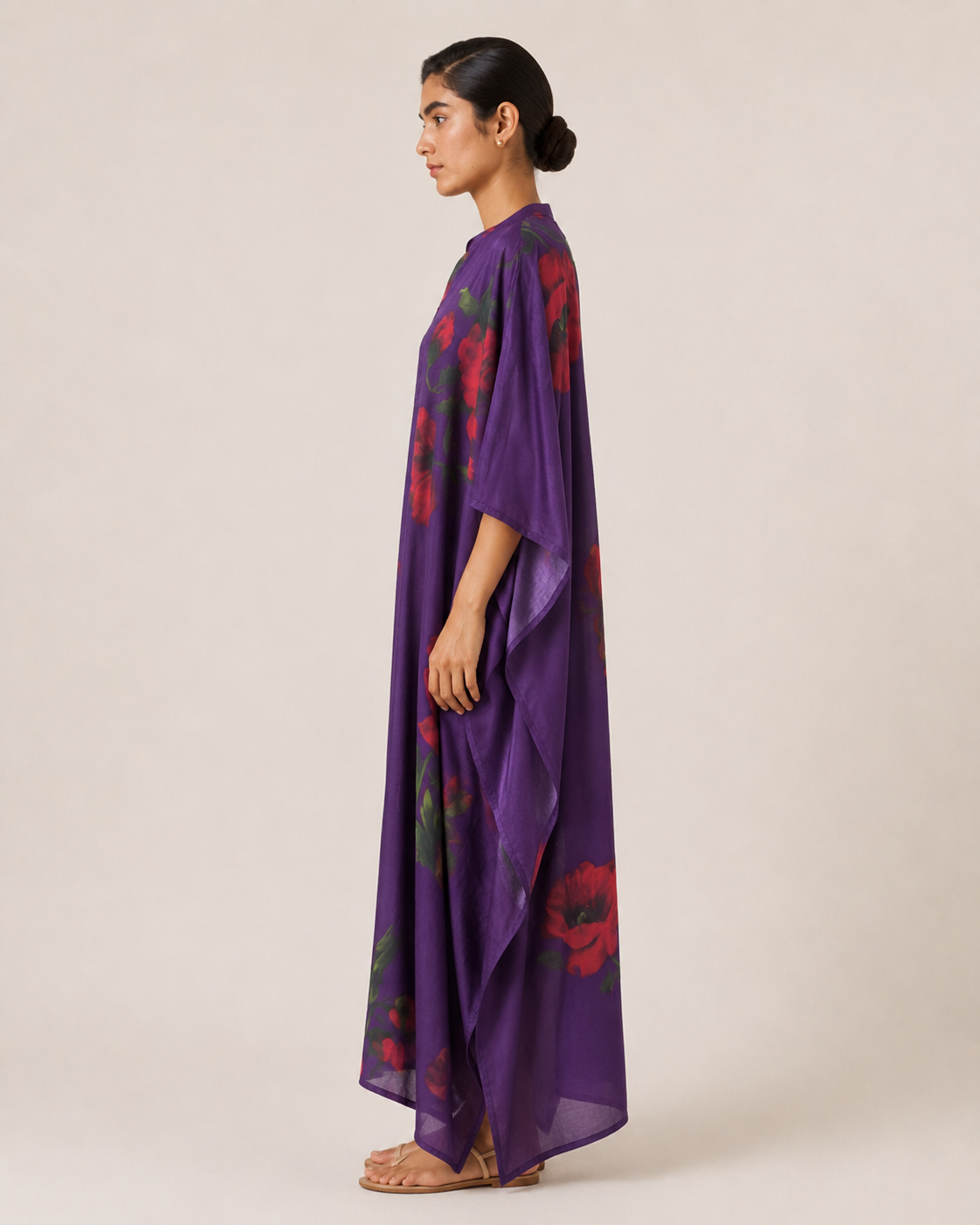 Zara Kaftan- Violet Print