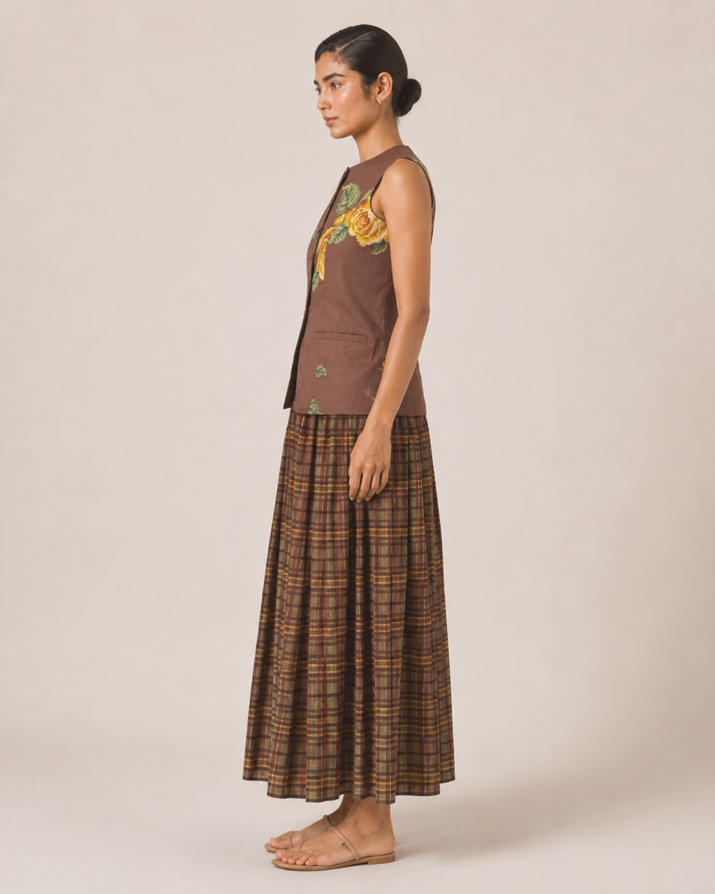 Lauren- Brown Checks